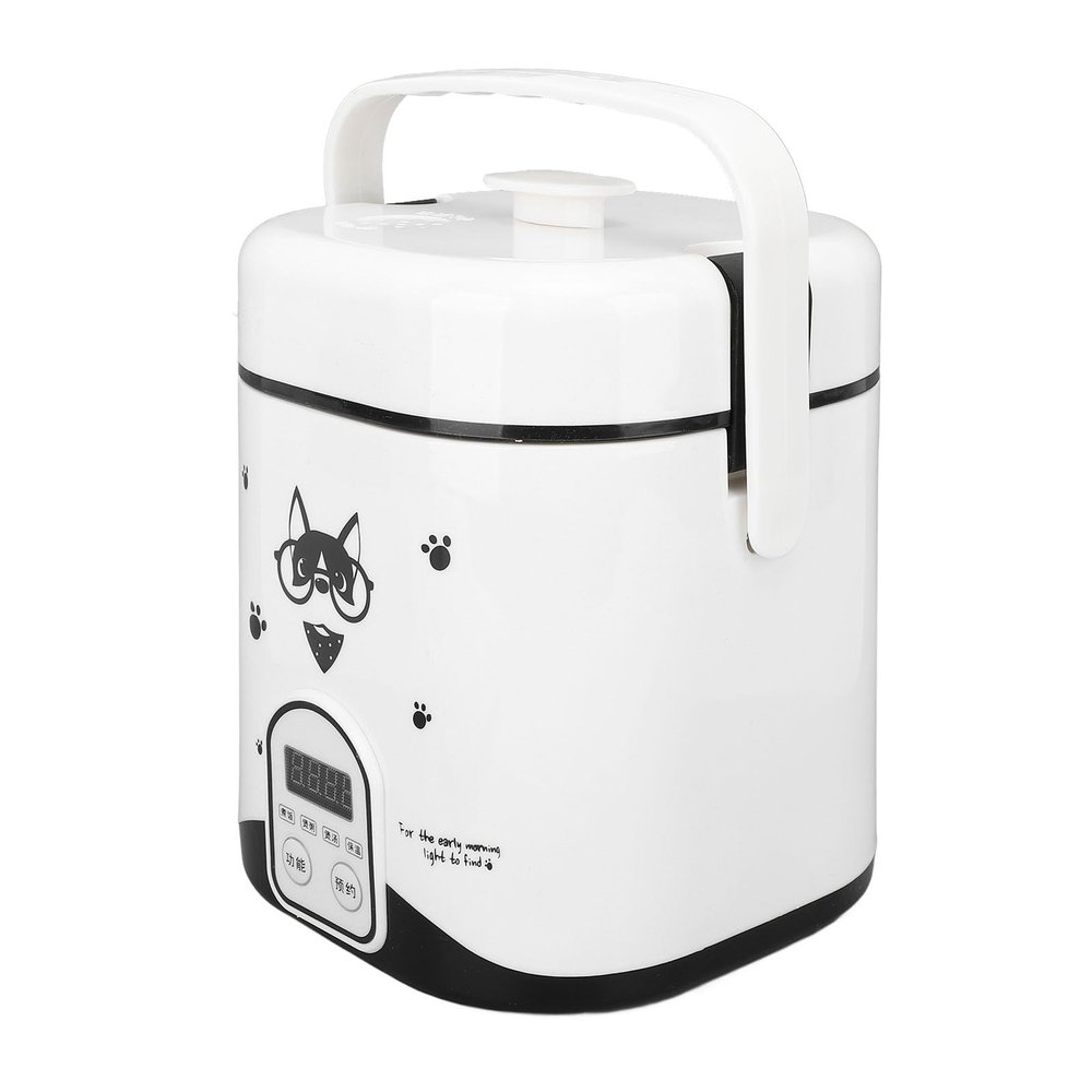 24V Mini Rice Cooker, 1.2L Small Portable Travel Rice Cooker For Car and Truck, Small Rice Cooker, 80W Travel Rice Cooker 24V for Car Truck with Non Stick Inner Pot