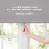 100% Blackout Cordless Roller Window Shades, Free-Stop Black Out Blinds for Indoor Windows,Thermal Insulated UV Protection,Window Shades Pull Down for Home,Office,Easy to Install,44" W x 72" H, Grey view 4
