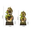 AEYSD-456 Water Feature Outdoor Chinese Rockery Gourd Water Circulation Decoration, Living Room Office Courtyard Fountain Decoration Water Features for The Garden(Size:S), Small view 2