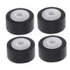 JECOMPRIS 4pcs Sturdy Pressure Pulley Cassette Pinch Roller Wheel for Recorder Machine view 1