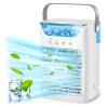 Pomya Air Cooler Portable Air Conditioner, Quiet Evaporative Air Cooler with 3 Speeds, 700ML Portable AC with 3 Wind Speeds for Room, Bedroom, Pomyaagis5zeyp4 view 1