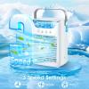Pomya Air Cooler Portable Air Conditioner, Quiet Evaporative Air Cooler with 3 Speeds, 700ML Portable AC with 3 Wind Speeds for Room, Bedroom, Pomyaagis5zeyp4 view 3