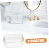 Alipis 2pcs Makeup Organizer Versatile Countertop Storage for Cosmetics and Skincare Elegant Bathroom Vanity Organizer for Daily Use and Kitchen Essentials view 2