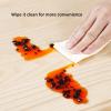 PVC Clear Table Protector1.5mm Thick Transparent Plastic Desk Cover,Clear Vinyl Table Padfor Dining Room Table Non-Slip Desk Pad for Coffee Table/Writing Desk Floor Pad(Size:130x140cm/51.2x55.1in) view 4