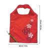 QIYIRO 10Pcs Fruits Reusable Grocery Shopping Tote, Women Grocery Tote Bag Foldable Travel Tote Bags Cute Reusable Grocery Bag view 4