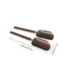2 Pack Metal Measuring Shovel Spoons for Tea and Coffee, Long Handle Chinese Tea Set Shovel Scoops, Vintage Loose Leaf Tea Scoops view 2