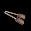 2 Pack Metal Measuring Shovel Spoons for Tea and Coffee, Long Handle Chinese Tea Set Shovel Scoops, Vintage Loose Leaf Tea Scoops view 4