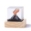 Whbbbj Realistic Volcanic Eruption Night Light, Volcano Sculpture, Volcano Staue, Resin Volcanic Eruption Cube Ornament, Volcanic Eruption Model Atmosphere Night Light, for Room Office Decoration view 1