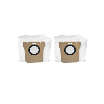 SQJZWOD Compatible for Xiaomi X10+ / X10 Plus B101GL. Robot Vacuum Spare Parts Accessories, Main Side Brush Hepa Filter Dust Bag Mop Cloth(Color:2 Dust Bag)