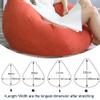 Hiseng Solid Colour Bean Bag Chair, Sofa Cover No Filler, Bean Bag for Adults Kids, Stuffed Toys Storage Cover Washable Bean Bag Cover for Indoor Outdoor (M,Orange) view 2