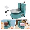 NAIXING Automatic Cake Icing Spreader, 110V Electric Cream Coating Machine for 412 Inch Cakes, SteelAluminum Build, Blue, for Home & Professional Bakers view 4