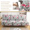 DEZYPZAM Armless Sofa Bed Cover, Elastic Futon Cover Protector, Futon Cover Elastic Sofa Bed Cover, Sofa Bed Cover, Sofa Bed Furniture Protector Covers (Figure 6,Medium) view 2