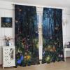 TOWINSFB Nature Garden Butterfly Blackout Curtains for Bedroom Living Room, Fantasy Forest Flower Tree Curtains Rod Pocket Thermal Insulated Window Drapes, 2 Panels/Each 21" W x 45" L view 4