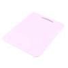 Silicone Cutting Board Flexible Chopping Mat with Hanging Hole, Food Grade Non Slip Dishwasher Safe for Meat Vegetables Fruit, 30 * 22cm, Purple view 1