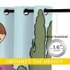 18TH CROZY Jesus Blackout Curtains for Girls Boy Home Decor, Holy Bible Christ God's Love Wisdom Church Grommet Thermal Insulated Drapes Darkening Window Curtain for Bedroom Living Room, 72 x 63 Inch view 4