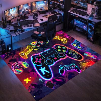 DGRUIHONG Gaming Rug - Gamer Rug for Boys Bedroom - Gaming Carpet - 60x40 inches, Style3