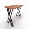 X-shape Table Legs, Table Home Office Desk Workspace, Metal Table Legs for Unique Home Decor, N213 view 4