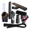 EtliN Universal Vacuum Nozzle Suction Brush Head Compatible with 32mm 35mm 1 1/4in 1 3/8in Vacuum Cleaner Accessories Crevice Tool Compatible with Bed Sofa(Color:HXL6139) view 2