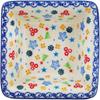 Polmedia Polish Pottery Bowl 5-inch UNIKAT - Joyful Cheer Pattern Handmade in Boleslawiec Poland by Ceramika Artystyczna + Certificate of Authenticity view 2