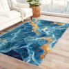 TANTANICAL Psychedelic Rugs for Bedroom Living Room Decor, Abstract Rug 4x5, Wavy Swirl Area Rug, Washable Non Slip Stain Resistant Home Indoor Carpet view 1