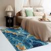 TANTANICAL Psychedelic Rugs for Bedroom Living Room Decor, Abstract Rug 4x5, Wavy Swirl Area Rug, Washable Non Slip Stain Resistant Home Indoor Carpet view 3