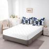 Erosebridal 7 Piece Geometric Bed in A Bag Full Size Bedding Set, Modern Striped Square Bedding Set, Minimalist Reversible Bed Sets with Sheet Set, Blue Black White view 4
