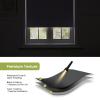 100% Blackout Cordless Roller Window Shades, Free-Stop Black Out Blinds for Indoor Windows,Thermal Insulated UV Protection,Window Shades Pull Down for Home,Office,Easy to Install,55" W x 72" H, Black view 3