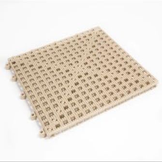 Dri-DEK Interlocking Tiles - Red - Center - 1' x 1' Tiles (25 Pack)