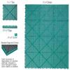 Dri-DEK Interlocking Tiles - Red - Center - 1' x 1' Tiles (25 Pack) view 4