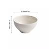 BABETRUE Salad Bowl Ceramic Fruit Bowl Modern Fashion Salad Bowl Noodle Soup Bowl Eating Noodle Bowl Soup Bowl Hotel Restaurant Tableware Salad Serving Bowl(Size:Small) view 2