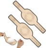 DNAMYJME 2Pcs Silicone Bread Sling with Long Handle Heat Resistant Sourdough Bread Sling Non Stick Silicone Baking Mat Sling Dishwasher Safe Silicone Dutch Oven Liner Reusable Bread Sling Mat for Baki view 3