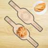 DNAMYJME 2Pcs Silicone Bread Sling with Long Handle Heat Resistant Sourdough Bread Sling Non Stick Silicone Baking Mat Sling Dishwasher Safe Silicone Dutch Oven Liner Reusable Bread Sling Mat for Baki view 4