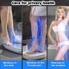 Bathroom Body Dryer After Shower, Waterproof Negative Ions Body Heater Blow Dryer with Weighing Scale, Feet Touch Panel Drying Machine, Body Care Dryer with 2 Wind Speeds view 2
