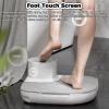 Bathroom Body Dryer After Shower, Waterproof Negative Ions Body Heater Blow Dryer with Weighing Scale, Feet Touch Panel Drying Machine, Body Care Dryer with 2 Wind Speeds view 3