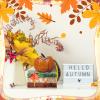 FairySandy 4 Pcs Thanksgiving Decorations for Home Fall Tiered Tray Decor Wood Book Stack with Sign Autumn Stacked Book Decor Bundle for Office Table Shelf Decorative Trays(Pumpkin) view 4