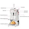 Dntum 350W Electric Shaved Ice Machine - Shaved Ice Volume: 90Kgs/H, Electric Shaved Ice Machine - Adjustable Thickness + Lifting Handle + Splash Guard view 4