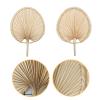 BEIYINAI Vintage-Style Hand-Woven Hand Fan Fan Fan Handhold Fan for Elderly Children Wall Fan Wall Fan Vintage Fan Hanging- Fan view 2