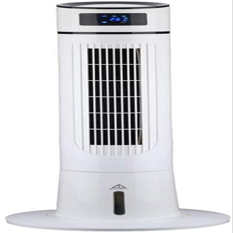 GenSDH Portable Air Conditioner Cooler Standing Air Conditioner Intelligent Remote Control Tower Negative Ion Purification Advanced Luxury Electric 60W Floor Fan