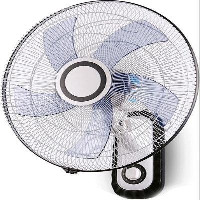 GenSDH 18" Silent Wall Mount Oscillating Fan Wall Mounted Fan, 3 Speed Adjustable Tilt Electric Cooling Fan, for Bedroom Home Hotel Restaurant Office,18in