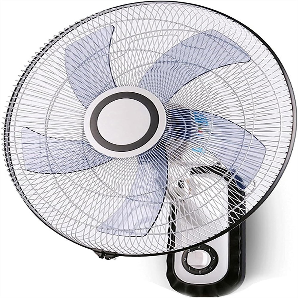 GenSDH 18" Silent Wall Mount Oscillating Fan Wall Mounted Fan, 3 Speed Adjustable Tilt Electric Cooling Fan, for Bedroom Home Hotel Restaurant Office,18in