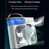 HTLNUZD Portable Air Conditioner Cooling Fan, 3 In 1 LED Night Light Portable Humidifier Air 3 Mist, 7 Night Light, 1-3H Timer, Small Air Conditioner for Bedroom Office (Green) view 4