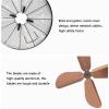 GenSDH Remote Control Wall Fan, 4 Blades 3 Speeds Wall Mount Fan, Adjustable Oscillating Industrial Fan, High Velocity/Heavy Duty, 1/2/4 Hour Timer, for Commercial, Residential (C 18inch) (C 18inch) view 4