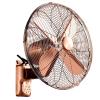 GenSDH Remote Control Wall Fan, 4 Blades 3 Speeds Wall Mount Fan, Adjustable Oscillating Industrial Fan, High Velocity/Heavy Duty, 1/2/4 Hour Timer, for Commercial, Residential (C 18inch) (A 14inch) view 1