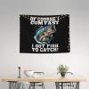 QFZ of Course I Cum Fast I Got Fish to Catch Durable Versatile 29x37in Tapestry Charm view 3