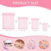 Crweety 50 Pcs Mixed Color Organza Bags 4x6 Inch, Small Mesh Bags Drawstring Small Gift Bag Pouch Bag for Wedding Party Favor Valentine Gift view 2