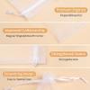 Crweety 50PCS White Organza Bags 4x6, Small Gift Bags Mini Cute Mesh Bag Drawstring Pouches Clear Goodie Baggies for Jewelry Candy Sachet Wedding Birthday Baby Shower Party Favors Halloween Christmas view 3