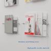 Clear Acrylic Brochure Holder 20'' Acrylic Brochure Holder Wall Mounted, Floating Bookshelf Magaine Rack,Adjustable Hanging Magazine Holder for Office, Waiting Room,Church,Coffee Shop,Home Display(Col view 3