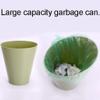 UINGBPXT Toilet Brush Bathroom Floor Standing Toilet Brush with Trash can Set Toilet Brush and Holder Plastic Toilet Bowl Brush Space Saving for Storage Reusable, Green view 4
