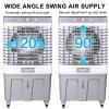 Water Cooler Fan 3-in-1 Evaporative Air Cooler, Air Cooler Cooling Fan with 3 Speeds, 4 Ice Crystal Boxes & 60L Water Tank, 120Oscillation view 2