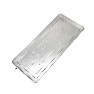 AC Condensate Drain Pan, Stainless Steel Drain Pan, Hvac Drain Pan, Drip Pan For Split Air Conditioner, Internal And External Unit Water Tray Drain,1-5 HP AC Universal Catch Basin Tray(Size:93*44*3cm)